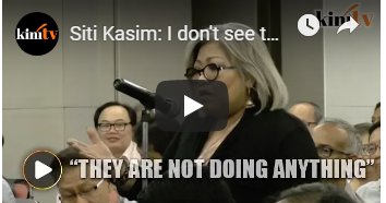 siti kasim questioned on PH no sign of change